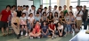 A group photo of alumni volunteers with U of T Summer Exchange Students before the departure of the tour